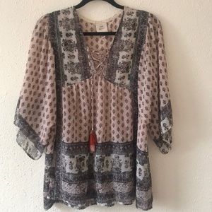 Flirty Peasant Top